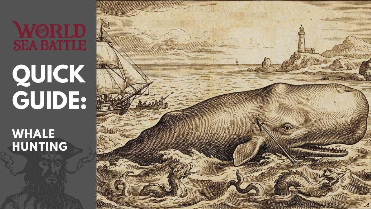 Hunting Whales in World of Sea Battle | Beginners Quick Guide