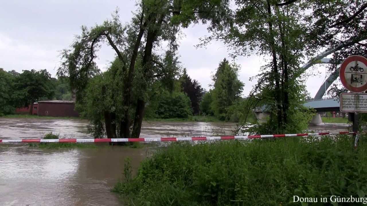 Hochwasser Raum Günzburg im Juni 2013