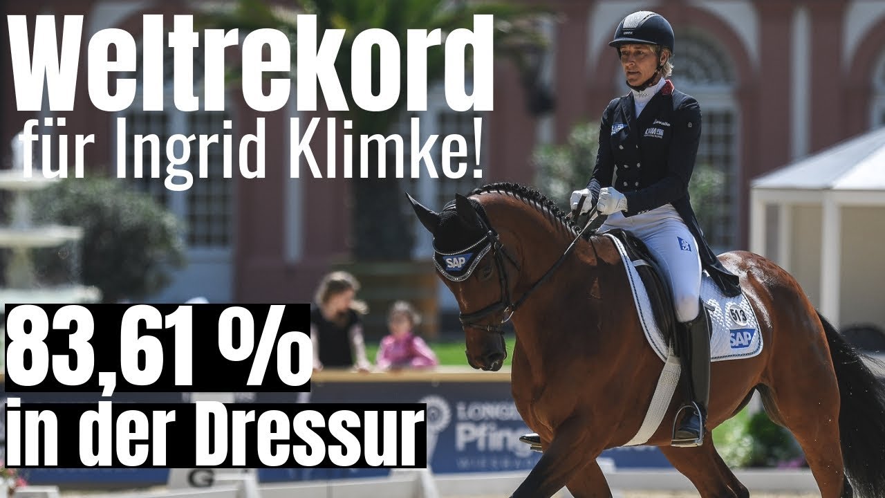 Weltrekord für Ingrid Klimke & SAP Hale Bob! 😱 | 83,61% in der Teilprüfung Dressur!