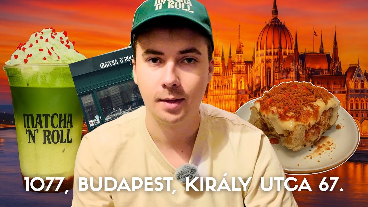 Matcha &eacute;s amerikai fah&eacute;jas csiga? Budapesten nyitok egy helyis&eacute;get! VLOG