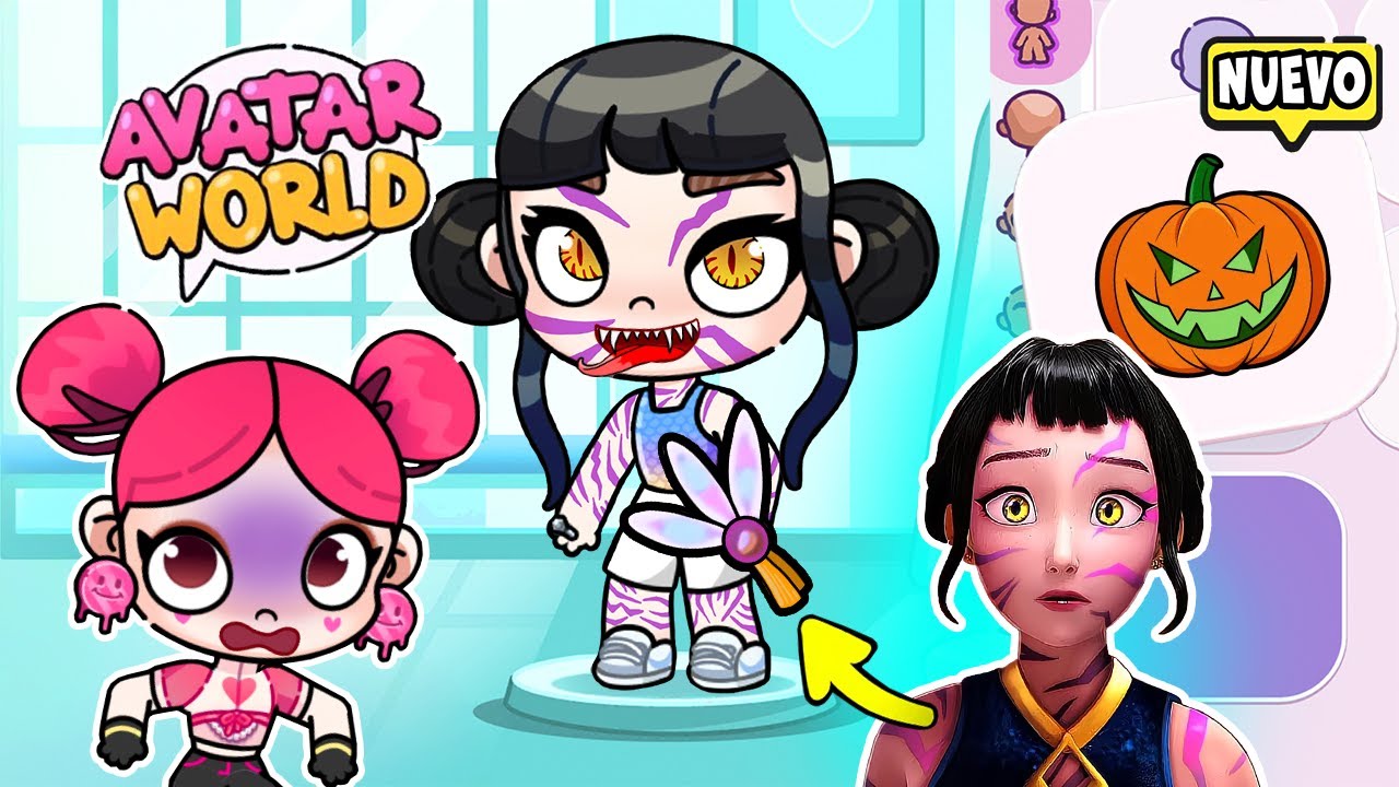 &iexcl;F&Aacute;CIL! C&oacute;mo crear a ZOEY de KPOP Demon Hunters en AVATAR WORLD 🌍 PAZU