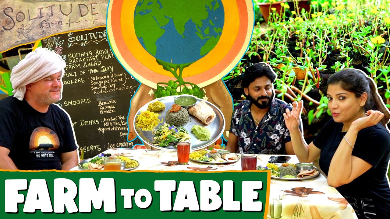 Krishna Mckenzie's Solitude Farm 🧑‍🌾 I Organic Farming & Restaurant 🍽️ I Explore WithNaresh&Papri
