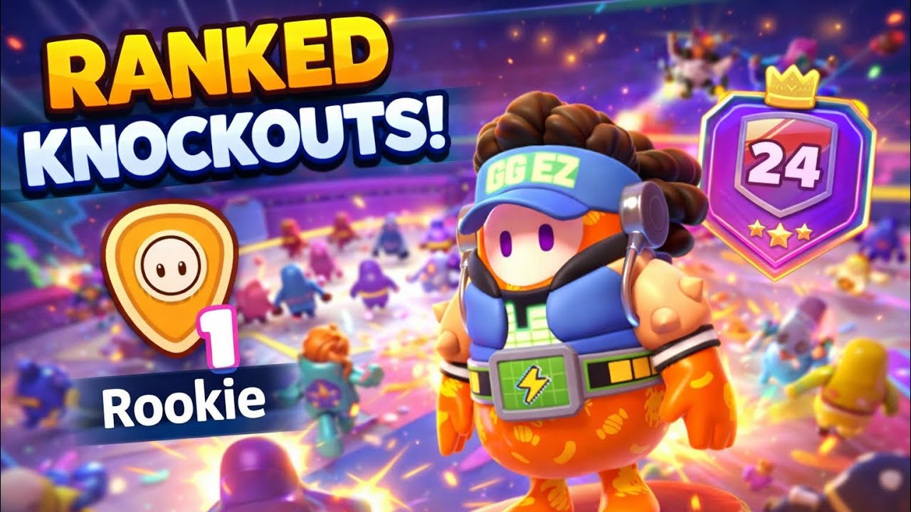 Fall Guys Ranked Knock Outs!