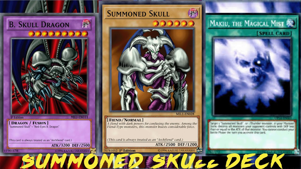 Yu Gi Oh! Power Of Chaos JOEY THE PASSION SUMMONED SKULL DECK
