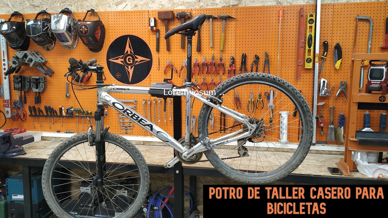 BUILDING A HOMEMADE BICYCLE REPAIR STAND l GINESSOT