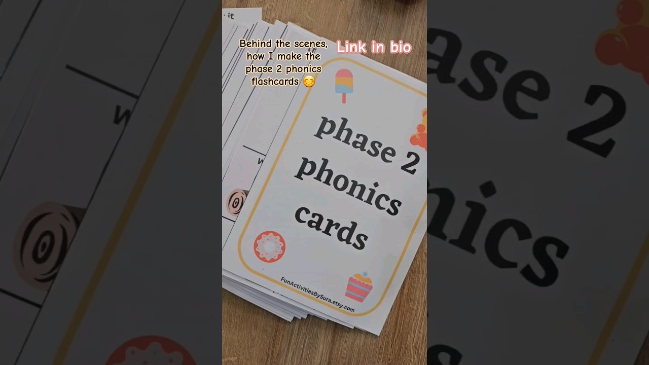 Behind the scenes 😊#behindthesence #activityideas #flashcards #phonics #childdevelopment #shorts