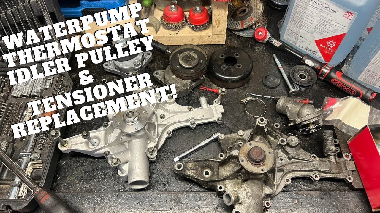 Mercedes Benz W220 - Waterpump & Thermostat Replacement
