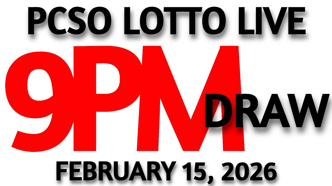 Lotto Result Today 9pm Draw February 15, 2026 Swertres Ez2 PCSO LIVE