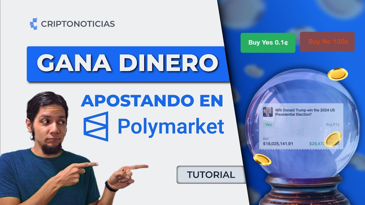 &iquest;Ganar dinero con tus predicciones en criptomonedas? Te explicamos c&oacute;mo funciona Polymarket