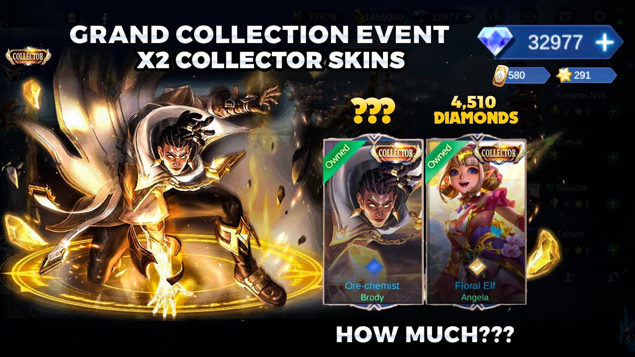 2x Collector skins - Instant Purchase - Grand Collection Event