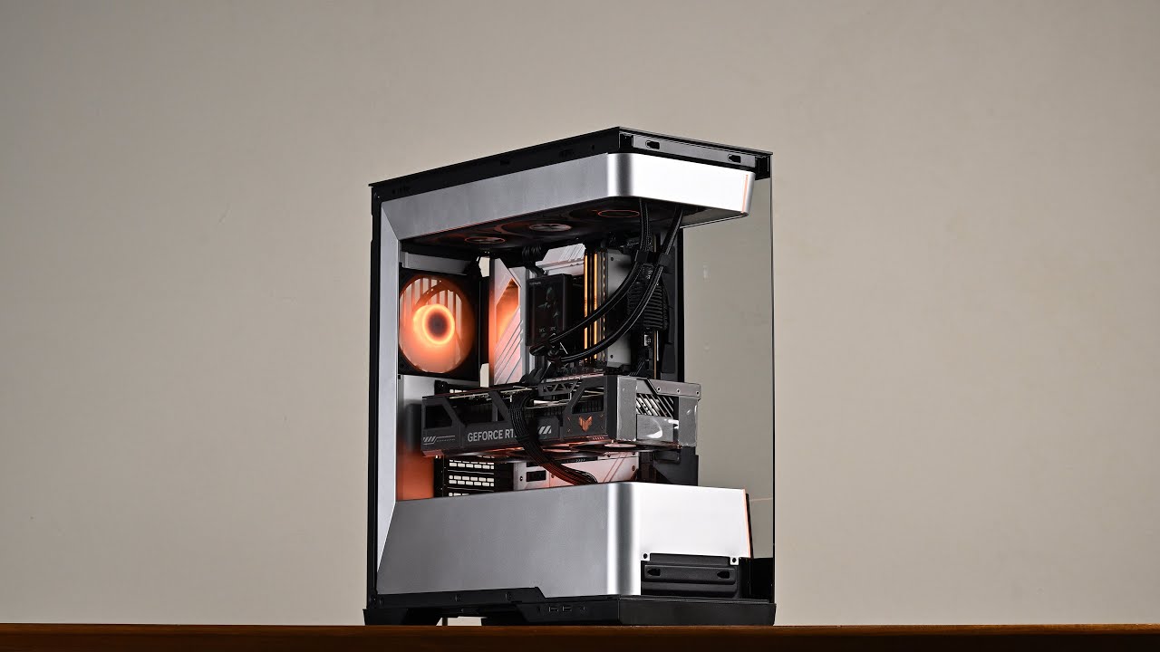 It uses plastic to create a metallic texture and uses a color-blocking style, which is surprising.