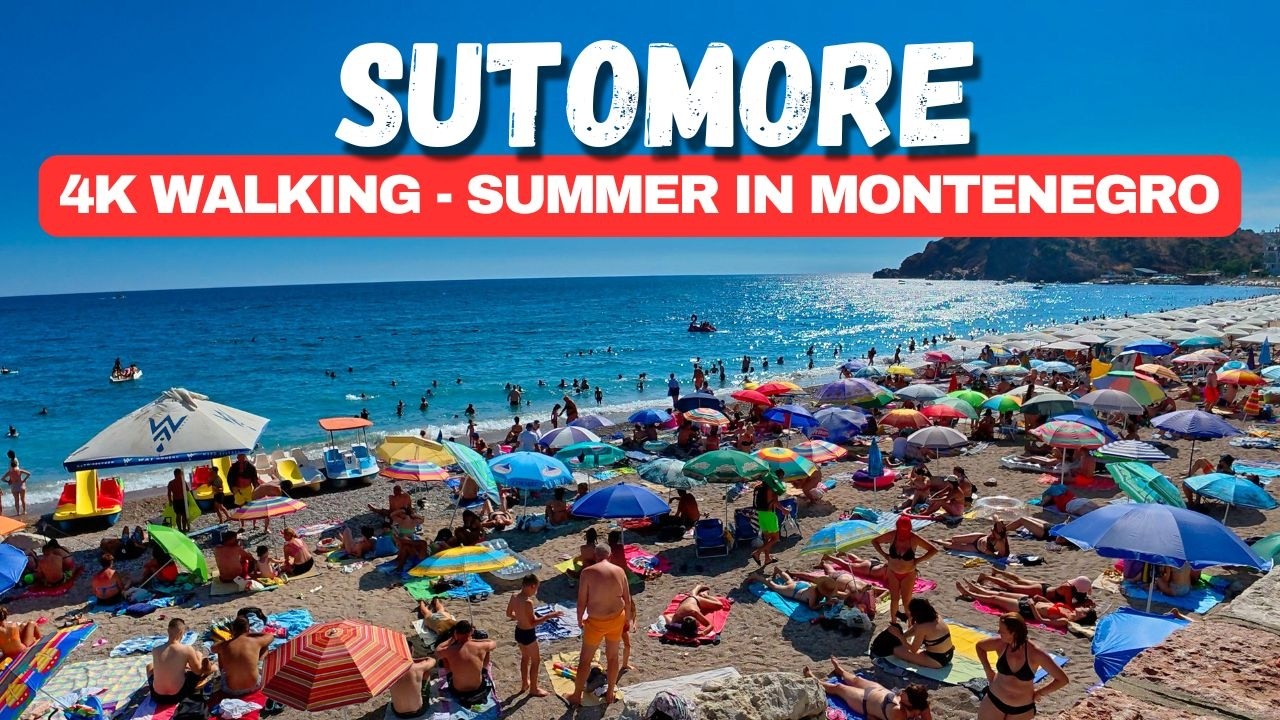 SUTOMORE Walking Tour – Montenegro’s Hidden Beach Town 🇲🇪