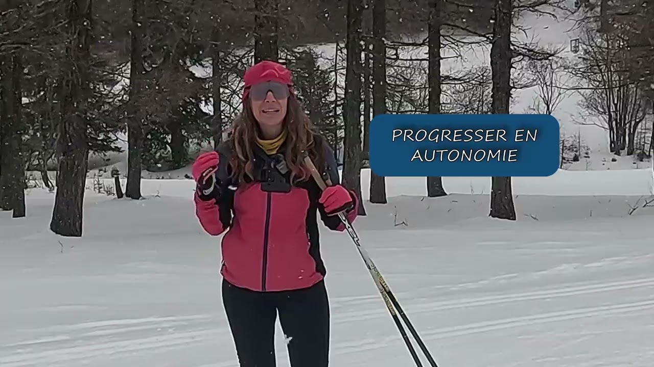 Transforme ta glisse en pas de un temps en skating ski de fond; en moins de 5 jours