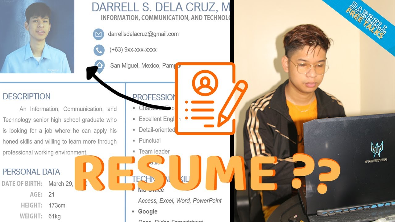 Paano Gumawa ng Resume Kung Senior High Graduate ka o No Experience? [Template included]