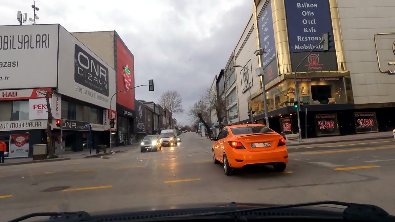 Ankara [4k60fps], Siteler ve Mamak Sürüş Turu - Siteler and Mamak Driving Tour