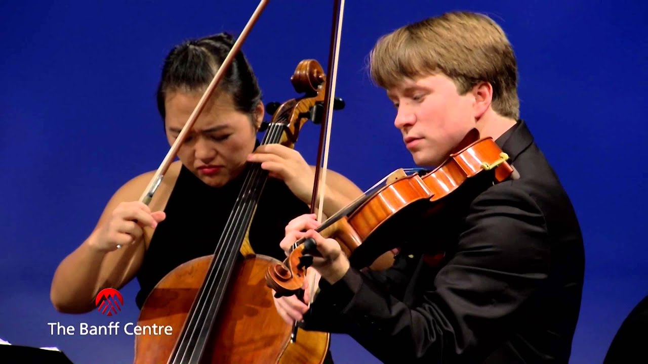 BISQC 2013 - Calidore String Quartet - Felix Mendelssohn Quartet in A minor