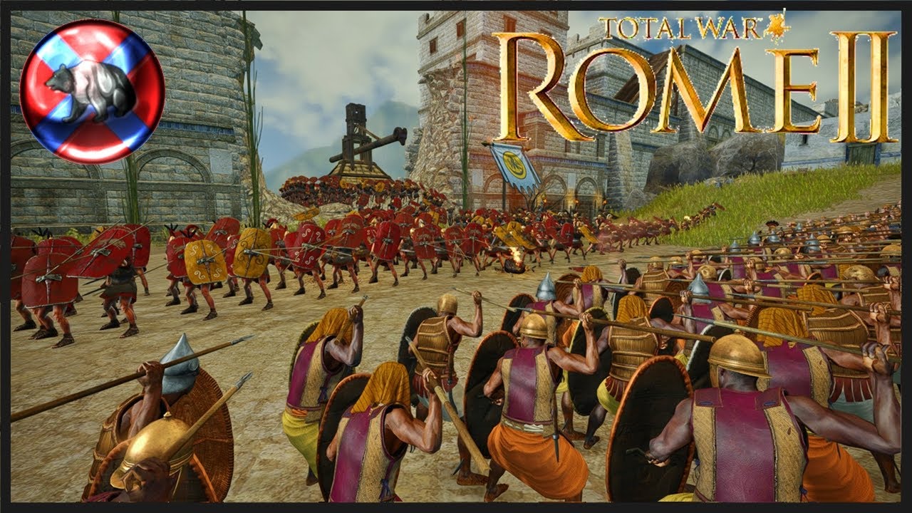 A Battle of Titans!!!!!  3v3 Total War: Rome 2 Siege