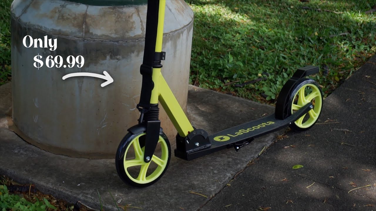 The Push Scooter is more FUN than you remember