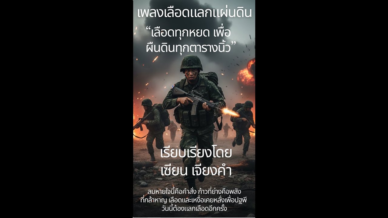 เพลง เลือดแลกแผ่นดิน (เวอร์ชั่นเต็ม)