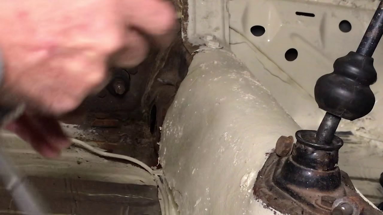 Classic Vw cluster pedal removal