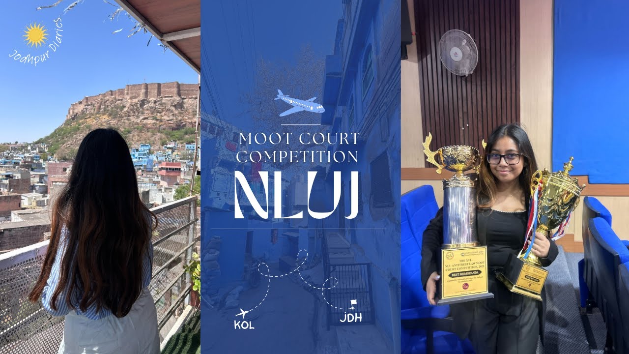 Winning 3 Awards at NLUJ Moot Court Competition+ Exploring Jodhpur!🎓🏆✈️