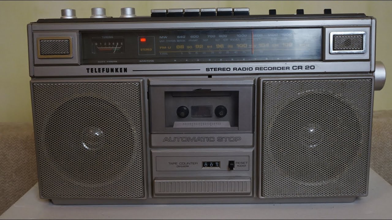Telefunken CR20. Как большой, только маленький