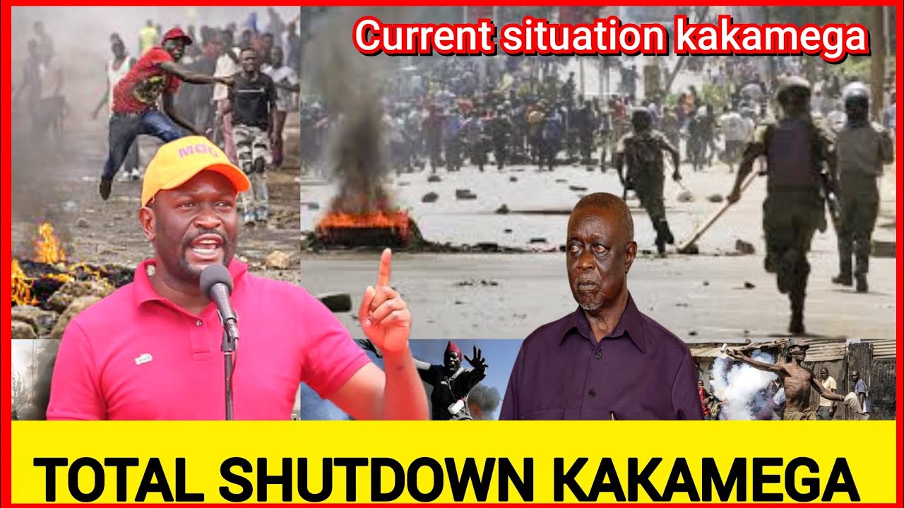 Breaking News! Current situation in kakamega now, Sifuna system attacked by Goons, kesho ni kesho