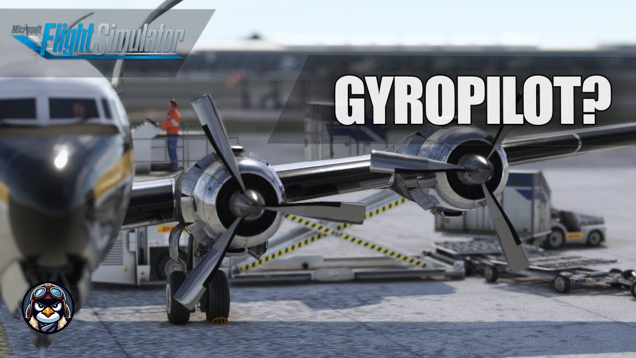 HOW TO use the GYROPILOT on the PMDG DC6! | MSFS
