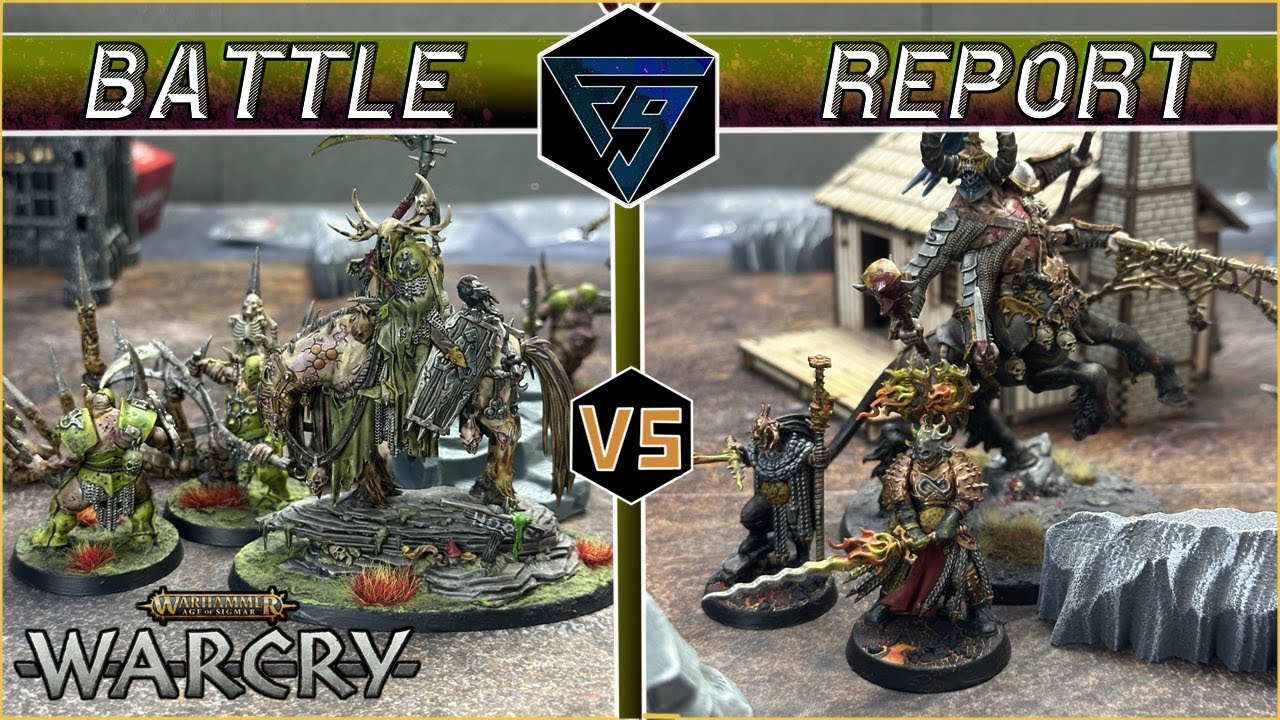 Rotbringers VS Scions of the Flame - Warcry Battle Report