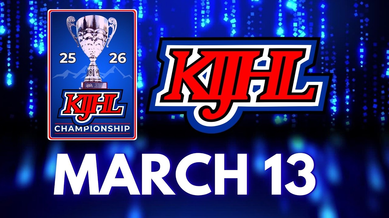 KIJHL GAMEDAY - Friday, March 13, 2026