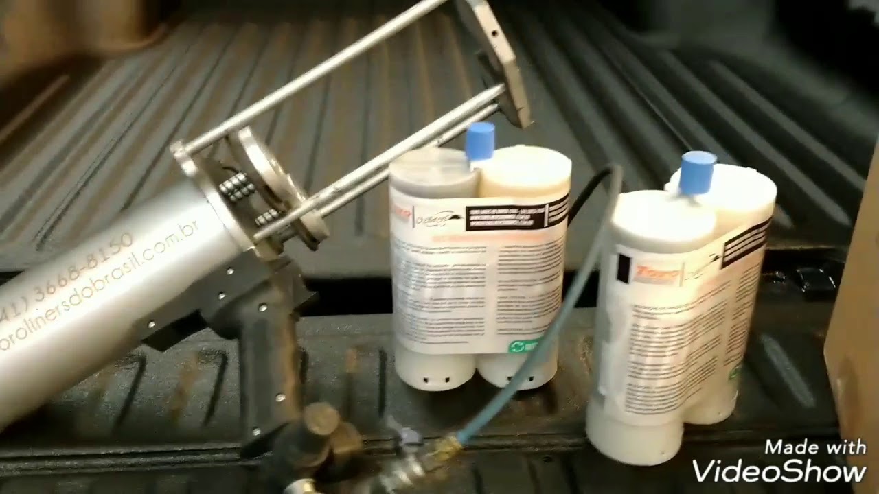 Kit de aplicação de Poliureia. Toro Liners do Brasil.
