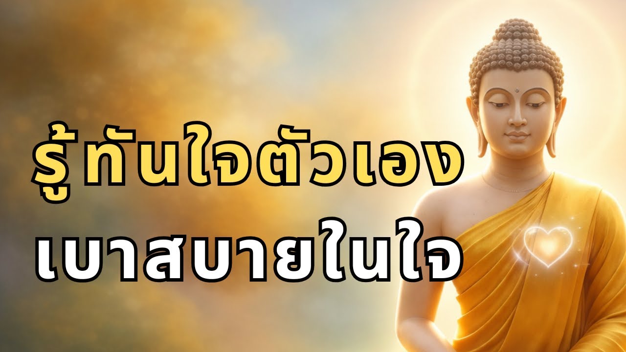 🙏รู้ทันใจตัวเอง ลดทุกข์ได้ทันที 1 นาทีต่อวัน✨