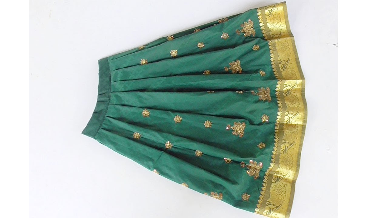 Class 25: Pattu pavadai stitching methods || Tailoring Course-Basic | Jini Fashions