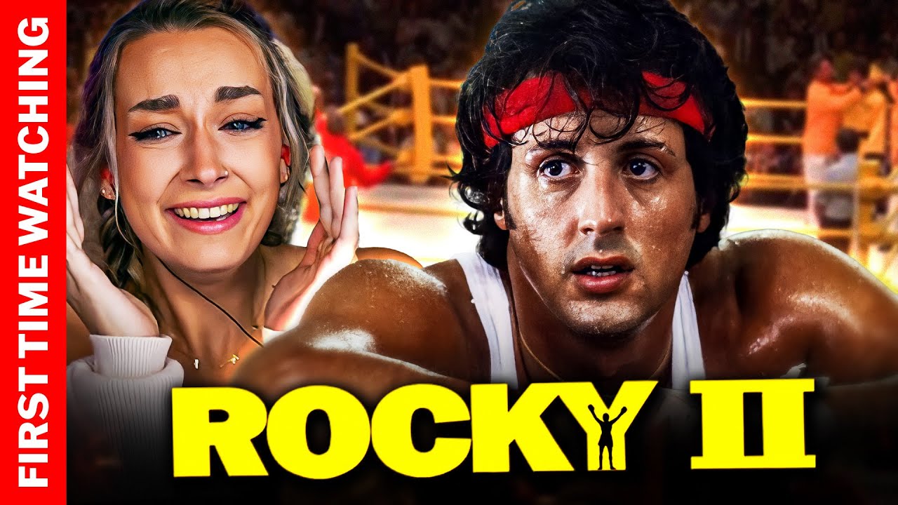 ROCKY II KNOCKED ME OUT | FIRST TIME WATCHING | REACTION