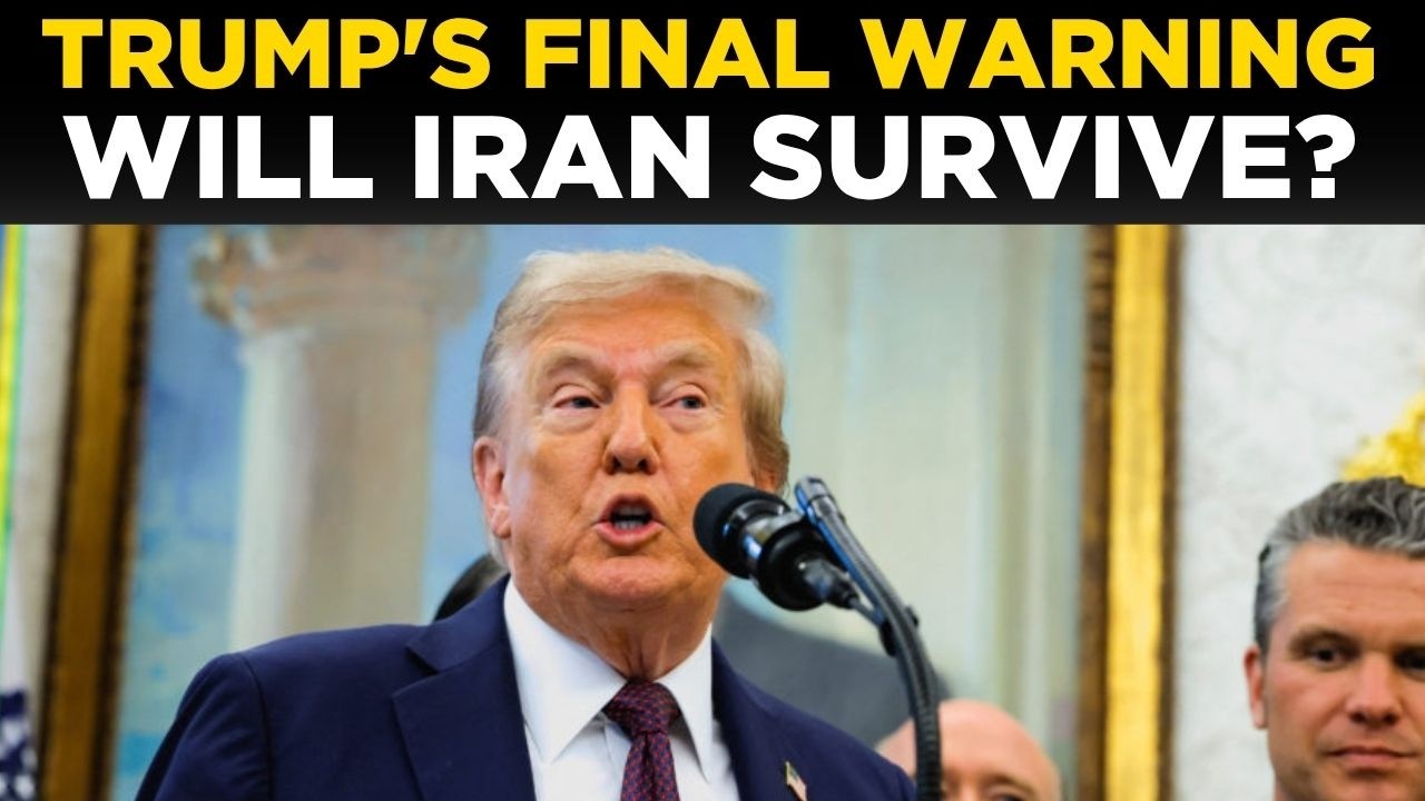 US IRAN WAR Live: Trump Just Delivered His Deadliest Warning &ndash; Is Iran's Destruction Hours Away?