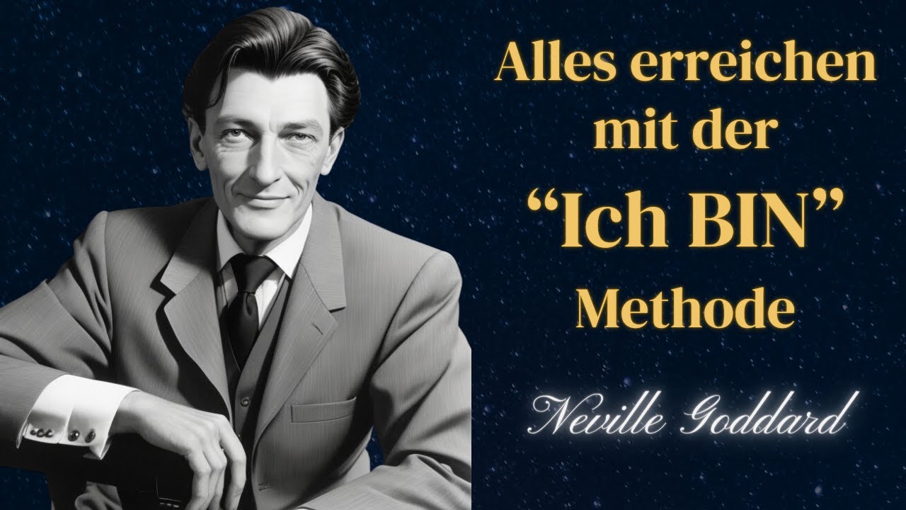 Wünsche manifestieren mit der 'Ich bin' Technik! Neville Goddard