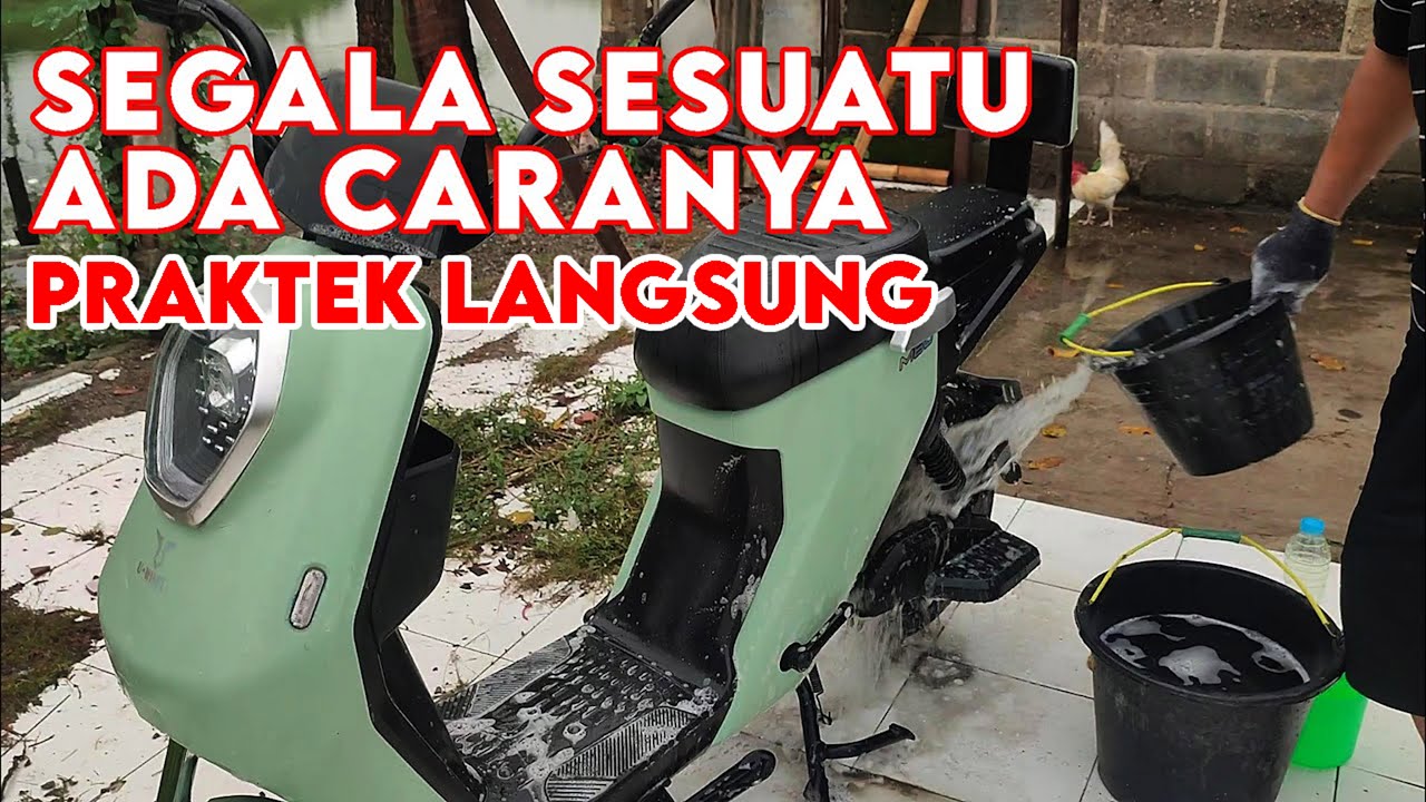 Cara Benar Mencuci Sepeda Listrik Biar Lebih AMAN