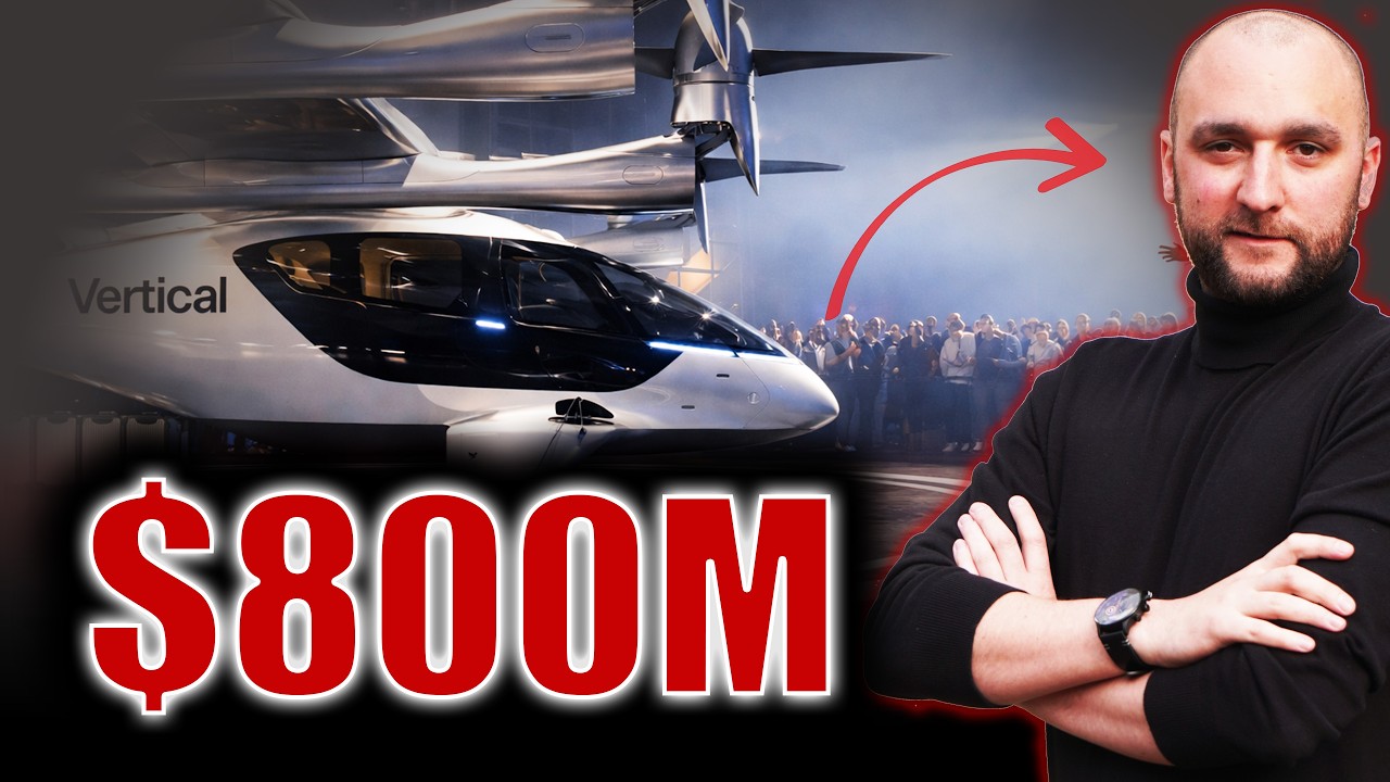 Утечка информации о финансировании Vertical Aerospace на сумму 800 миллионов долларов &ndash; важная но...
