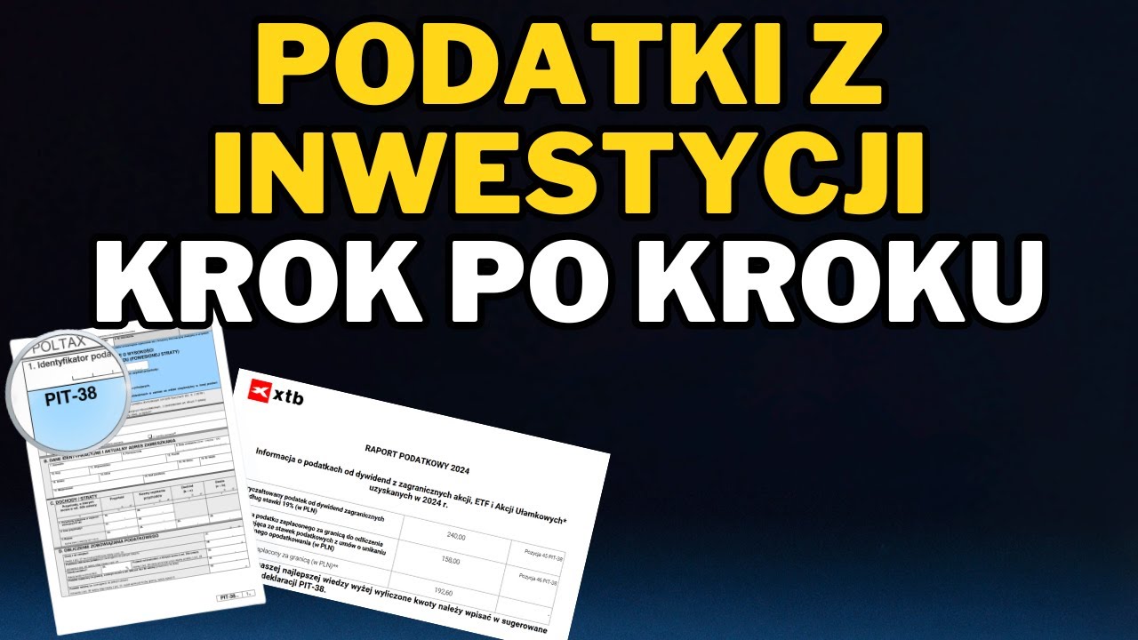 Jak łatwo rozliczyć podatki z inwestycji w XTB i nie tylko? REITy, dywidendy, ETFy, akcje.