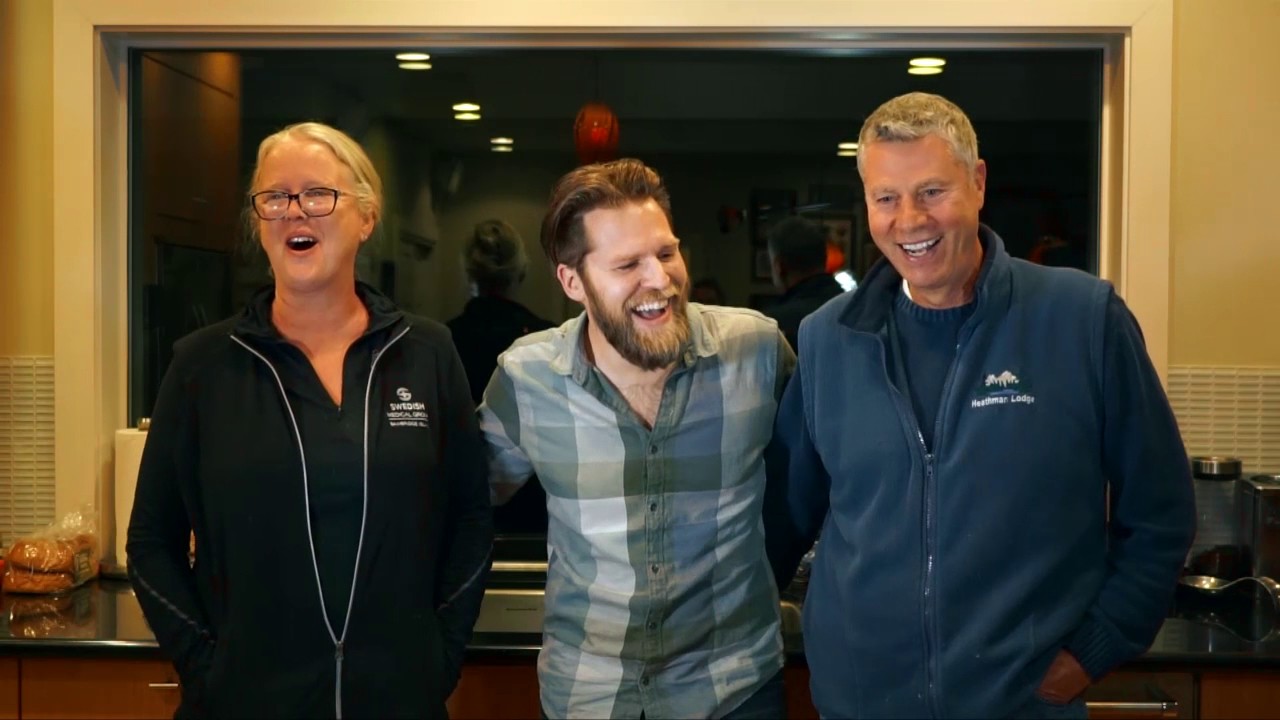 Son tells parents they're going to be grandparents