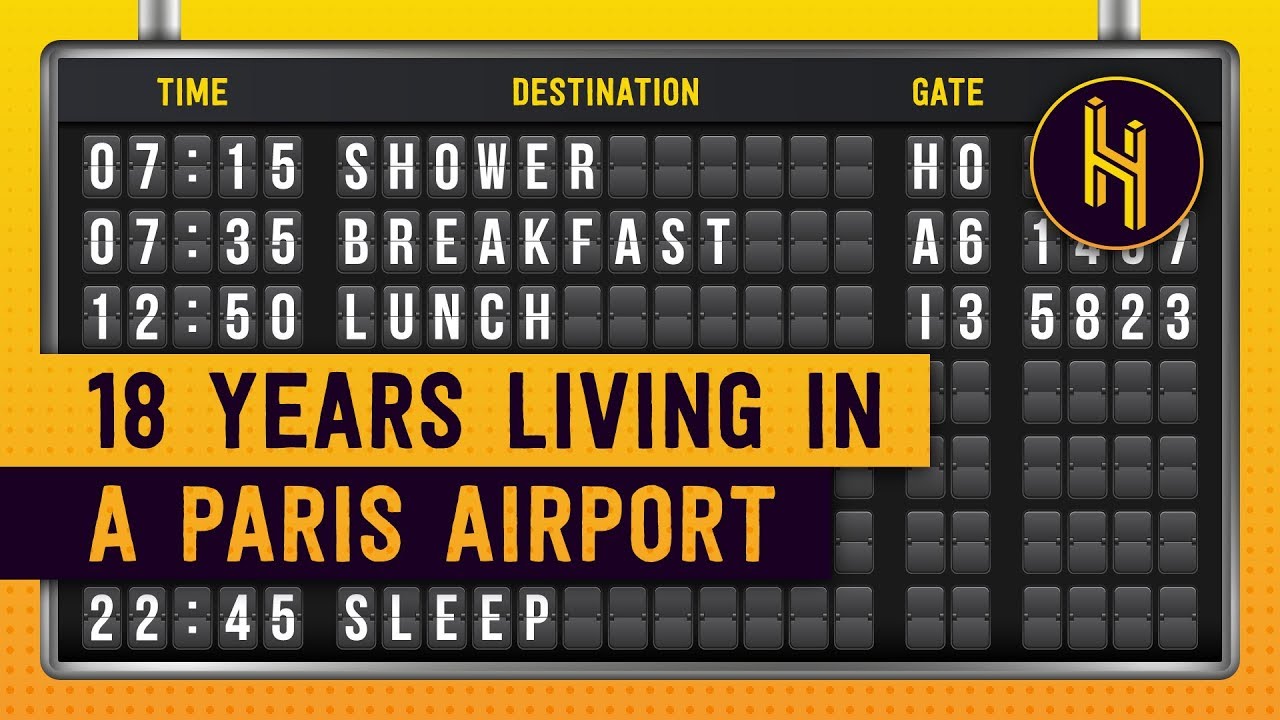 The Man Who Was Stuck in Paris Airport for 18 Years