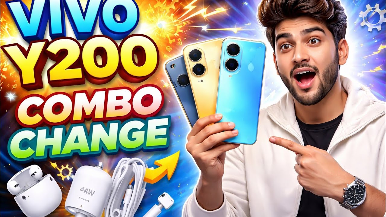 Vivo y200 combo change step by step  easy way 