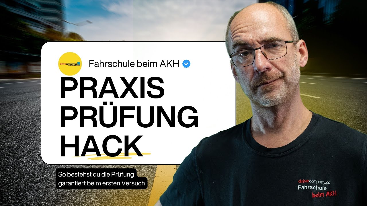 Diese Übungen MUSST du für die praktische Fahrprüfung können!