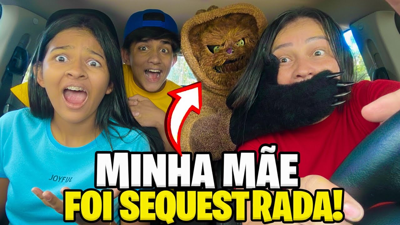 O URSO ASSOMBRADO TENTOU NOS PEGAR!😬 Corre, ele está atrás de nós 