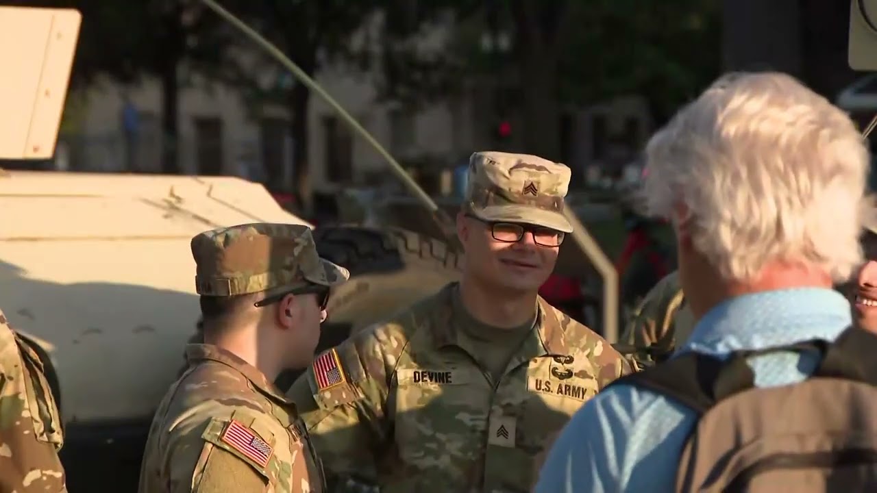 WATCH: National Guard troops arrive in Washington, DC