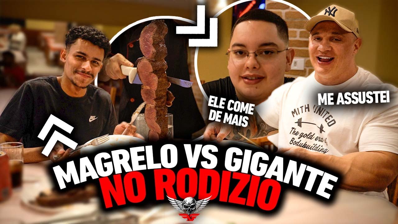 FABIO GIGA FICOU EM CHOQUE COM A FOME DO COSTELINHA - GELEIA NÃO ACREDITOU