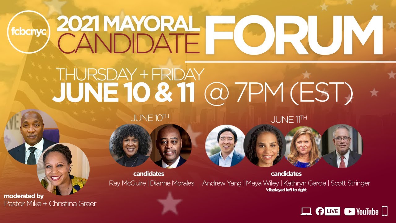 FCBC 2021 Mayoral Candidate Forum - Part 1