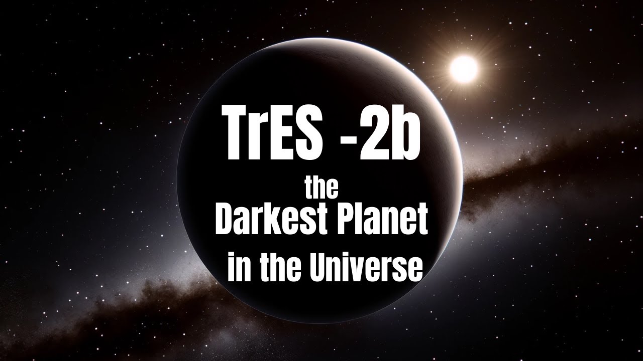 TrES-2b: The Darkest Planet in the Universe!
