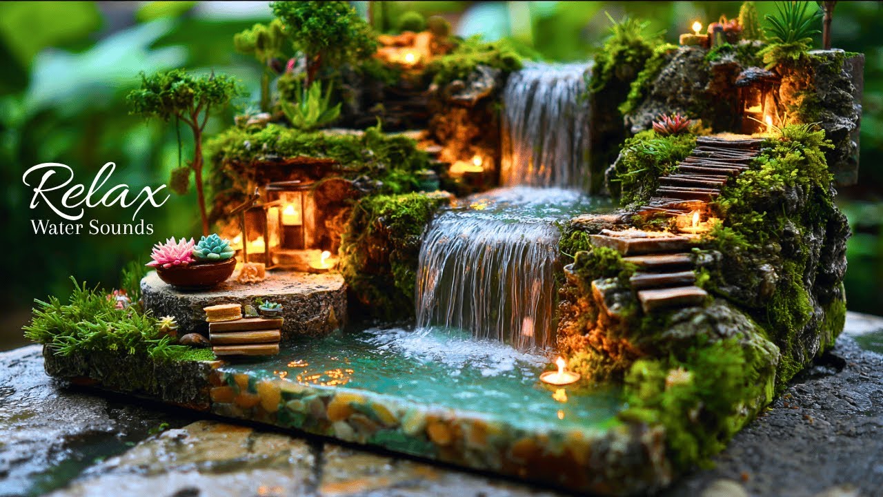 Healing Water Sounds 🌿 Relaxing Piano for Sleep | Stress Relief, Anxiety & Zen