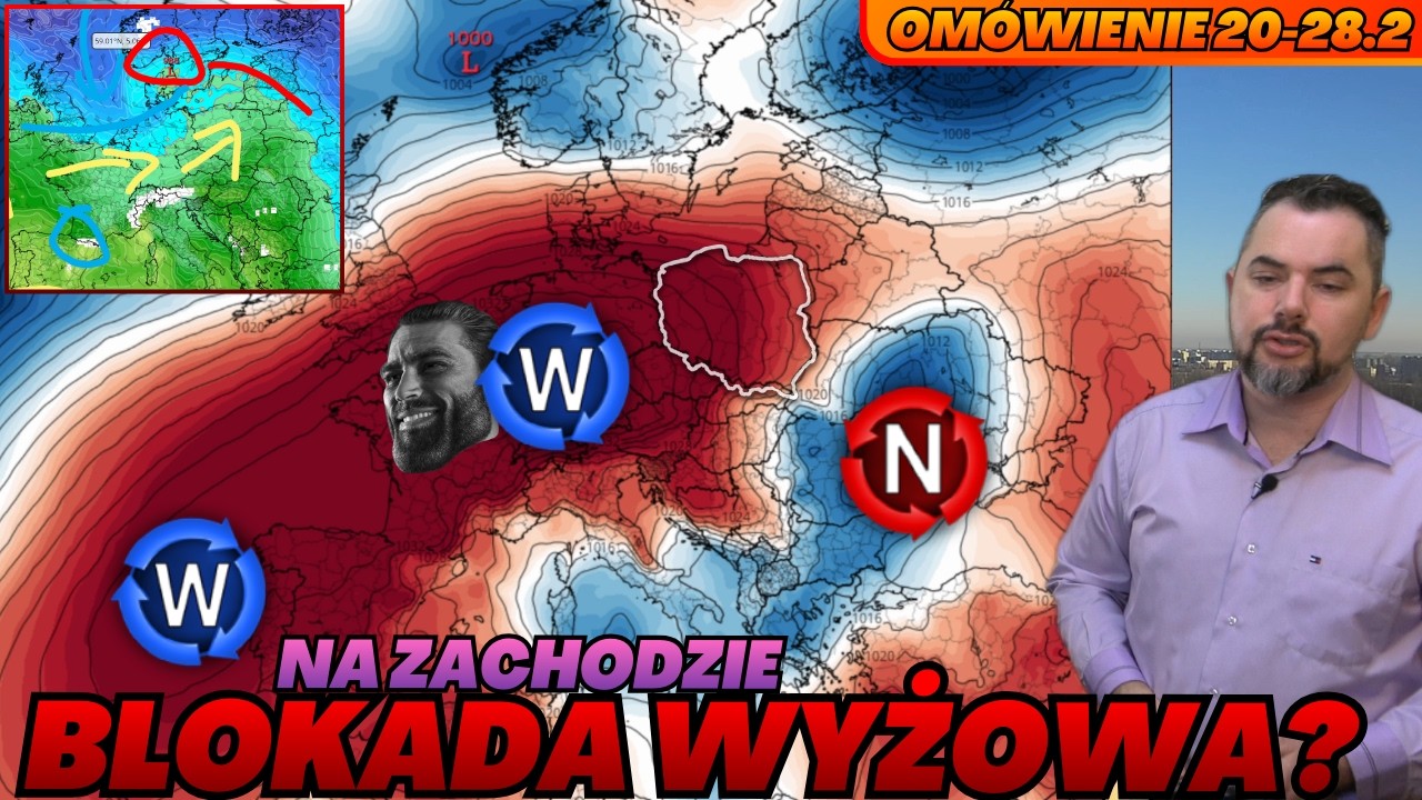 Blokada wyżowa w przyszłym tygodniu? Czy spowoduje napływ cieplejszego powietrza? Jest na to szansa.